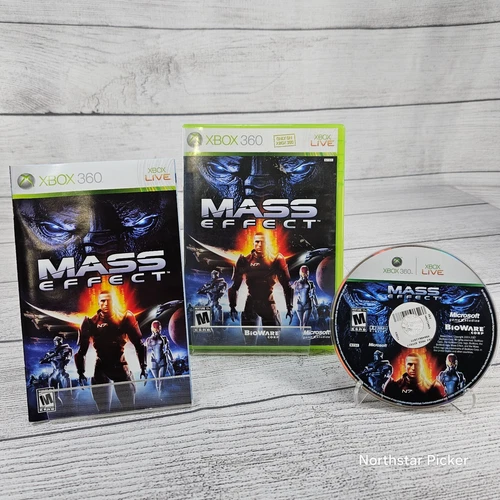 Mass Effect (Microsoft Xbox 360, 2007) Complete CIB | Tested