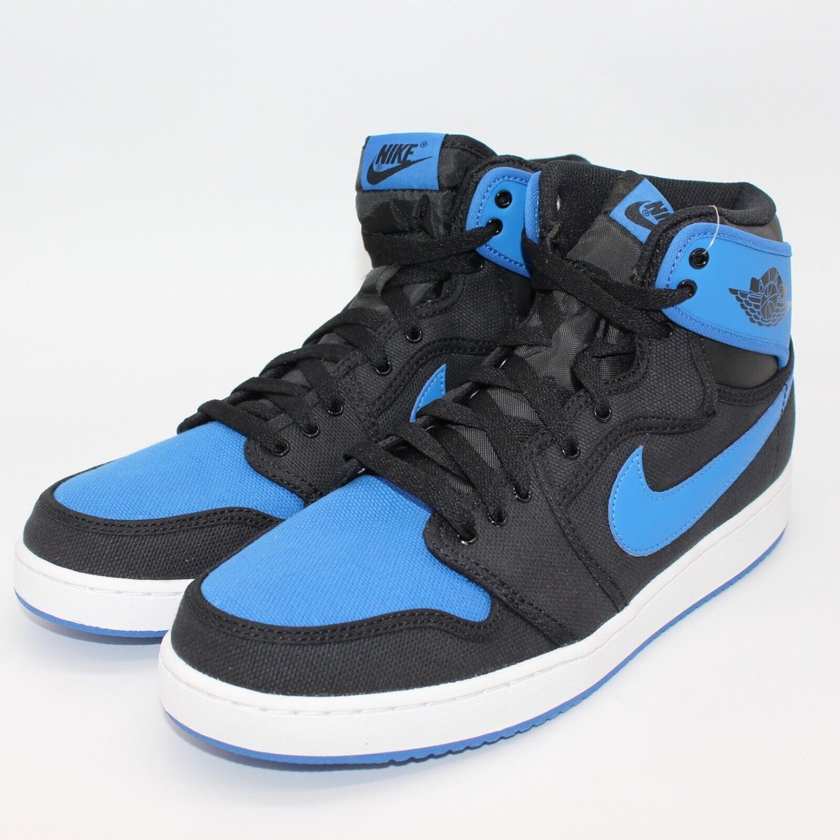 Nike Air Jordan Retro 1 I AJKO Knockout Canvas Royal Blue Black SZ