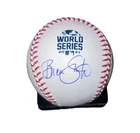 Brian Snitker Signed Baseball Atlanta Braves World Series Auto Autographed