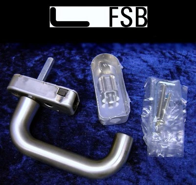 FSB 34-1070 Edelstahl, Fenstergriff abschließbar Stift 7 x 43mm, Fensterbeschlag - Bild 1 von 4