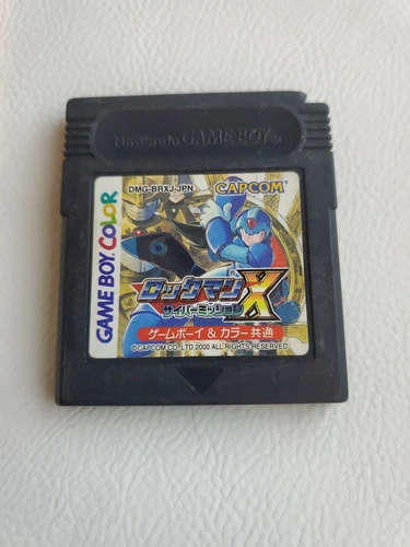 GameBoy Color Rockman x Cyber mission Cartridge Only Japan Ver US Seller Megaman
