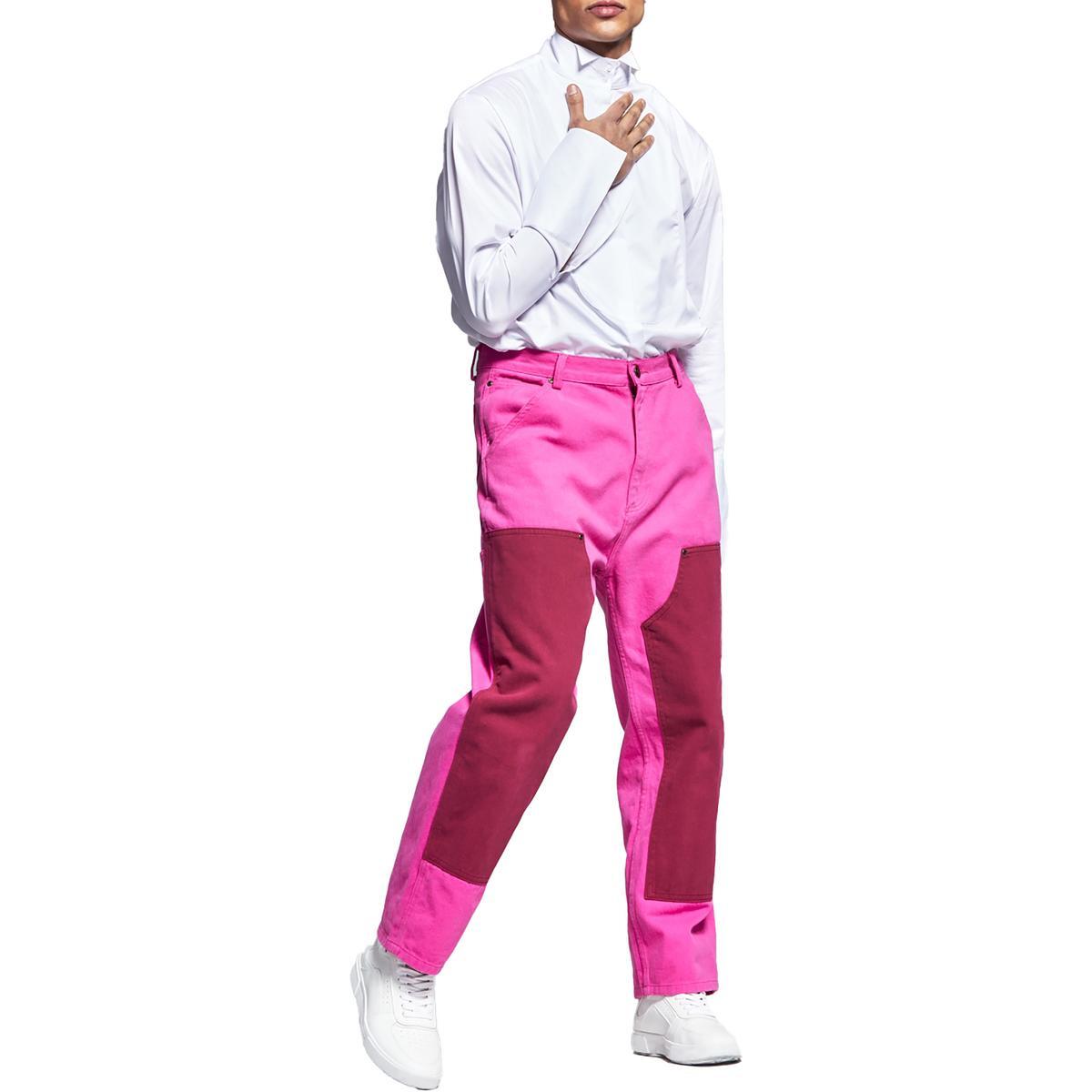 А теперь эти мужские розовые джинсовые брюки свободного кроя Painter Pant Cargo Jeans 36 BHFO 1229 2690₽