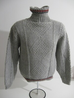 Vintage Wollmodel von Campus 60er Strick Rollkragen sehr guter Zustand Made in USA
