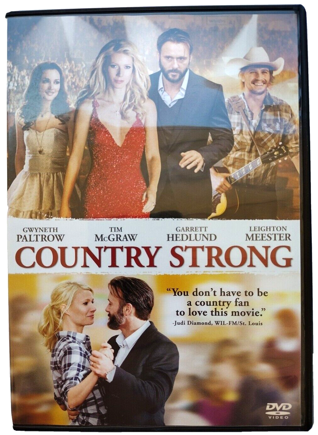 DVD Country Strong 2011 Screen Gems Tim McGraw Gwyneth Paltrow VG