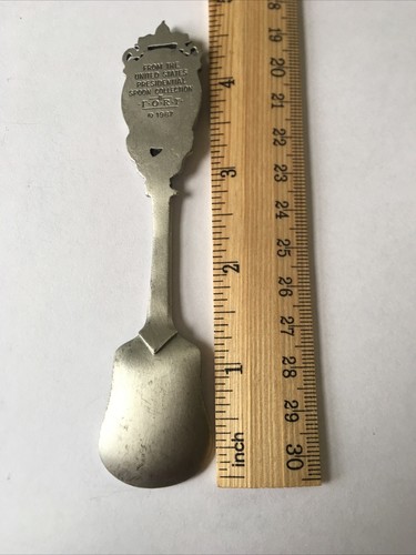 President William J. Clinton 1987 Pewter Vintage Souvenir Spoon Collectible - Picture 5 of 5