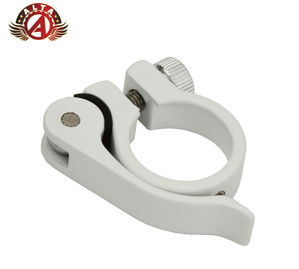 ORIGINAL! ALLOY SEATPOST CLAMP OUTER DIAMETER 28.6MM W/QR MANY COLORS.