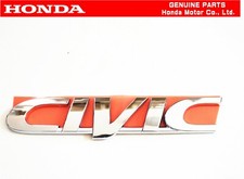 HONDA GENUINO 96-00 CIVIC EM1 EK EJ7 cupé emblema trasero insignia OEM JDM