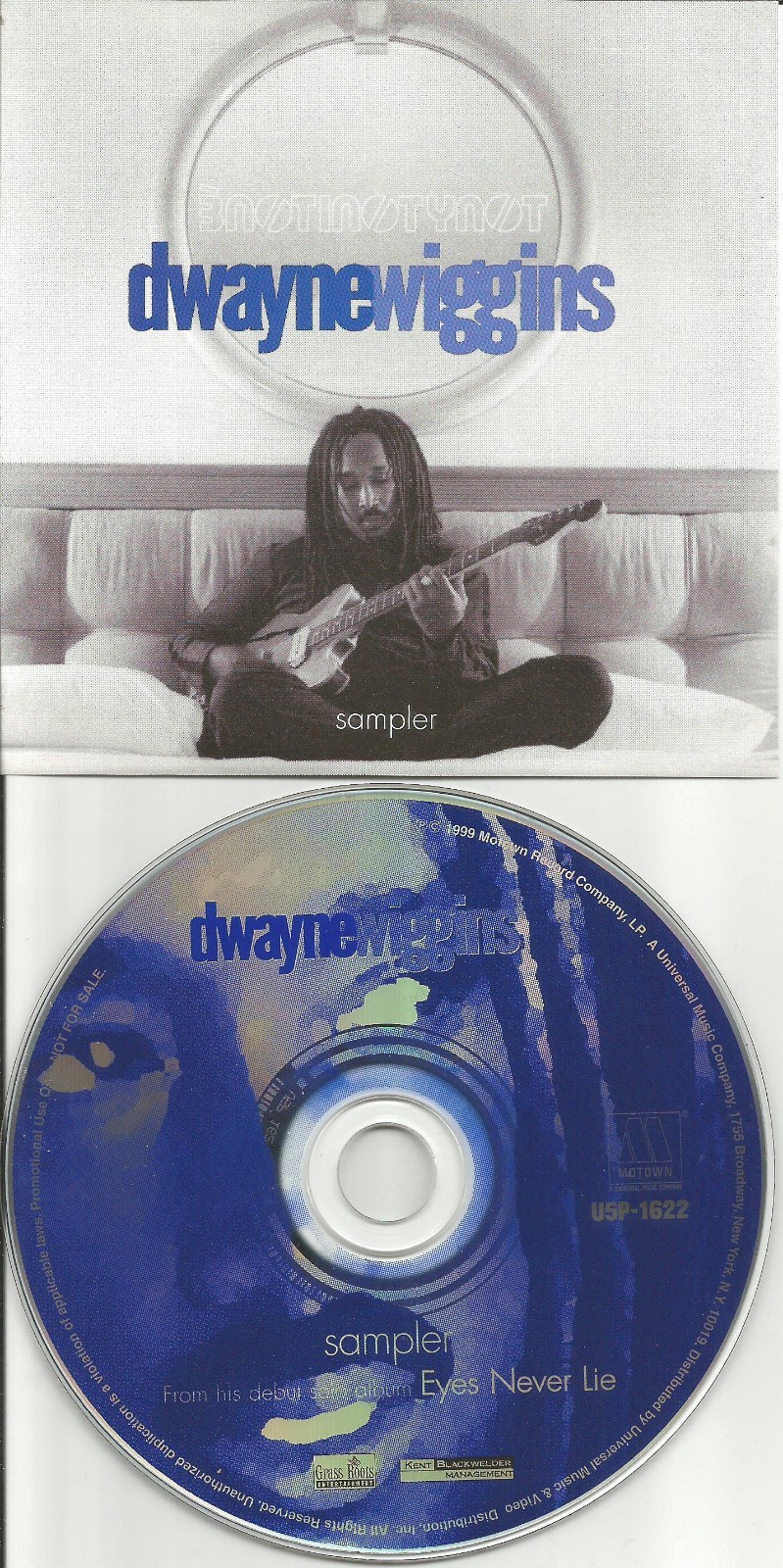 Tony Toni Tone DWAYNE WIGGINS Ultra rare 4 TRK SAMPLER PROMO DJ CD single USA