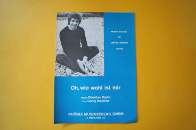 Einzelnoten: Oh wie wohl ist mir (Michael Schanze) (E-080)