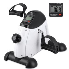 Mini Exercise Bike Arm/Leg Fitness Stepper Under desk Bike with LCD Display Gift