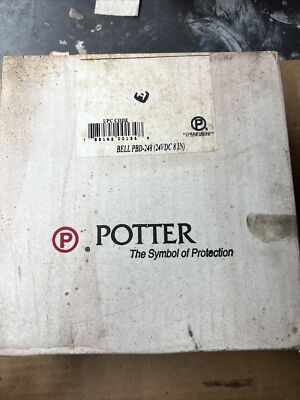 POTTER ELECTRIC SIGNAL CO PBD248 FIRE ALARM BELL - NEW