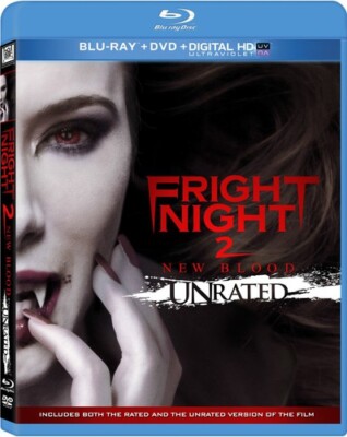 FRIGHT NIGHT 2~NEW BLOOD~2013 NEW SEALED BLU-RAY + DVD~UNRATED EDITION~J. MURRAY