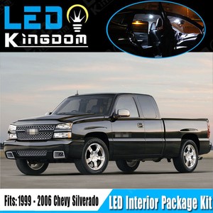 Details About 18pcs For 99 06 Chevy Silverado Car Interior Led Light Package Kit White Bulbs