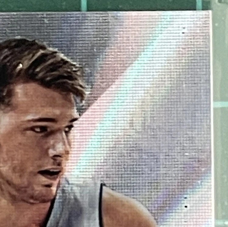 2018 PANINI NATIONAL CONVENTION LUKA DONCIC ROOKIE SPOKES PRISM #P1 RC #36/49 - image 4 of 4