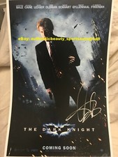 AARON ECKHART BATMAN THE DARK KNIGHT HARVEY DENT VILLAIN SIGNED 12x18 REPRINT RP