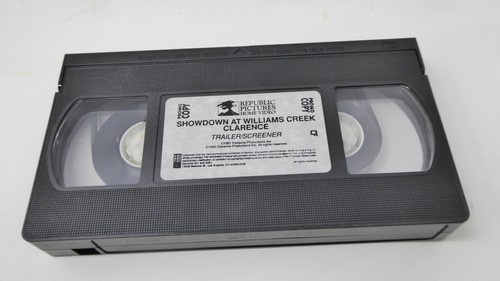 Showdown At Williams Creek & Clarence (VHS, 1991) PROMO / SCREENER - Picture 8 of 10