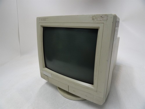 Green Terminal CRT Monitor Screen Burn 