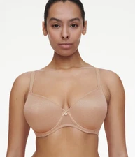  CHANTELLE 13FN3 NORAH FULL COVERAGE SPACER T-SHIRT BRA NUDE BLUSH 34DDD US