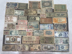 41 Pc. World Currency Banknotes From Estates!