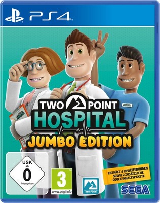 PS4 / Playstation 4 - Two Point Hospital JUMBO DE mit OVP sehr guter Zustand