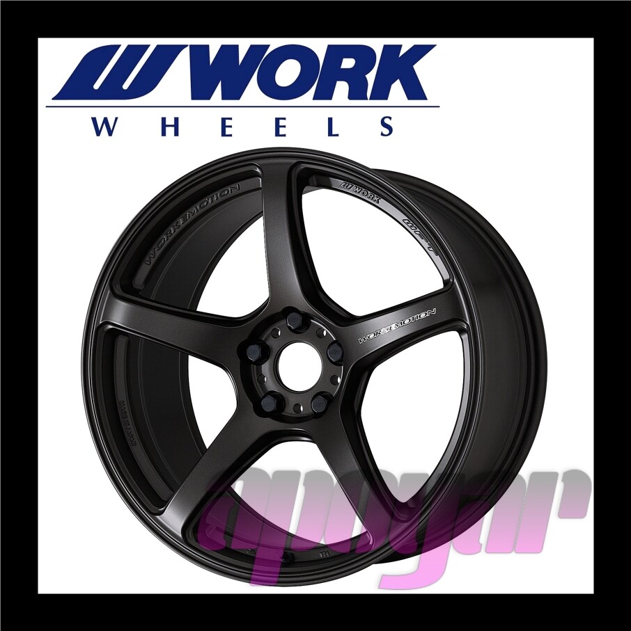 WORK EMOTION T5R WHEEL (1pcs) 19 inch 9.5J 35 5H 114.3 Matte 