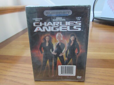 NEW SEALED! CHARLIE'S ANGELS + CHARLIE'S ANGELS FULL THROTTLE DVD SET SUPERBIT 