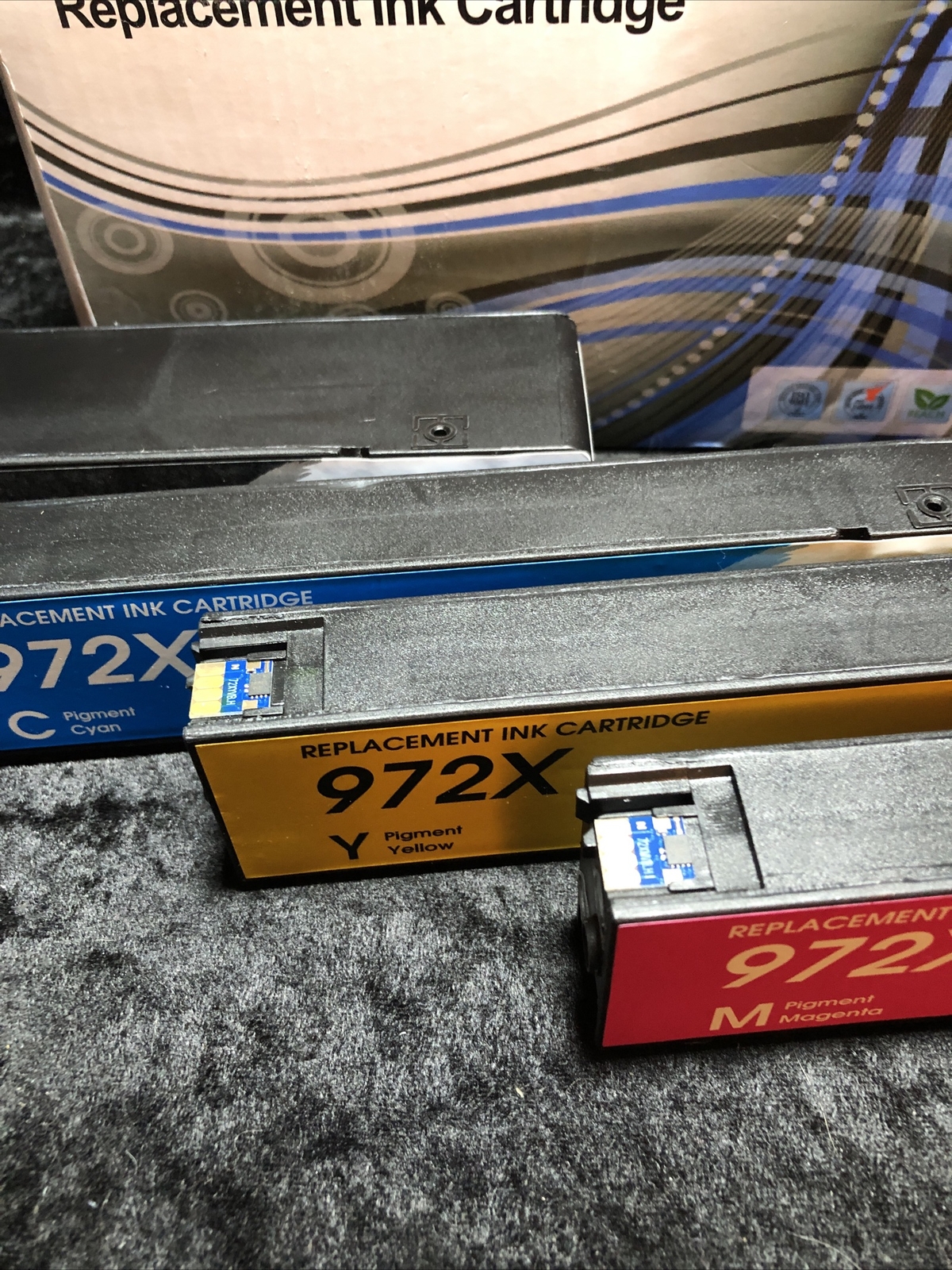 Used but not depleted 972X 972 XL Ink Cartridges for refilling. eBay