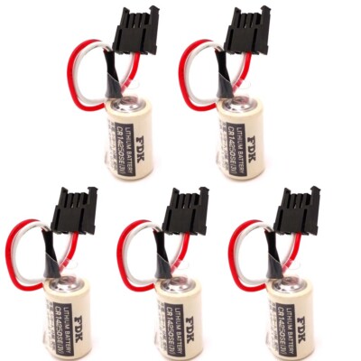 5PCS 3V 1747-BA PLC Battery for AB FDK CR14250SE (3V) 1769-BA SLC-500 Series US