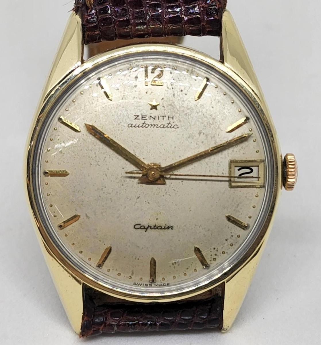 Zenith Captain Bumper cal. 71 movement Gold Plated - Automatic