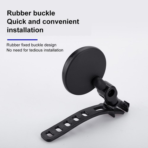Bicycle Rearview Mirror Wide Angle ConvexMirror Bicycle Mirror C6I9 B6J6 - Picture 7 of 14