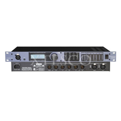 PA DSP Digital Audio Processor 2 in 6 out Complete Equalization & Loudspeaker