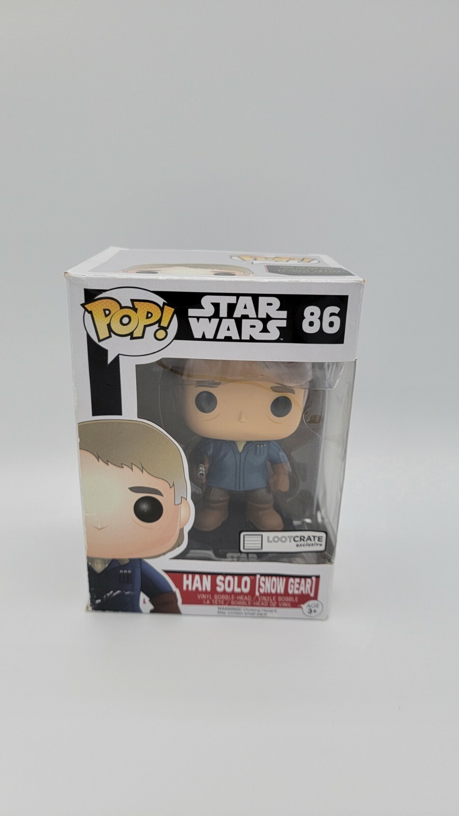 Funko Pop Star Wars Han Solo (Snow Gear) #86 Loot Crate Exclusive Vinyl Figure