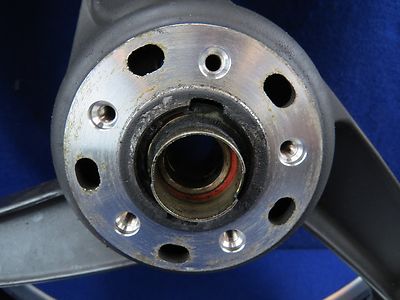 96 Kawasaki ZX11 Front Wheel BENT ZX 11 Ninja #221 Tire Rim Mag