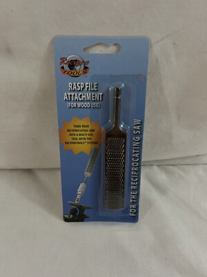 Recipro Tool Rasp File Wood and Fiberglass attachment for reciprocating saw