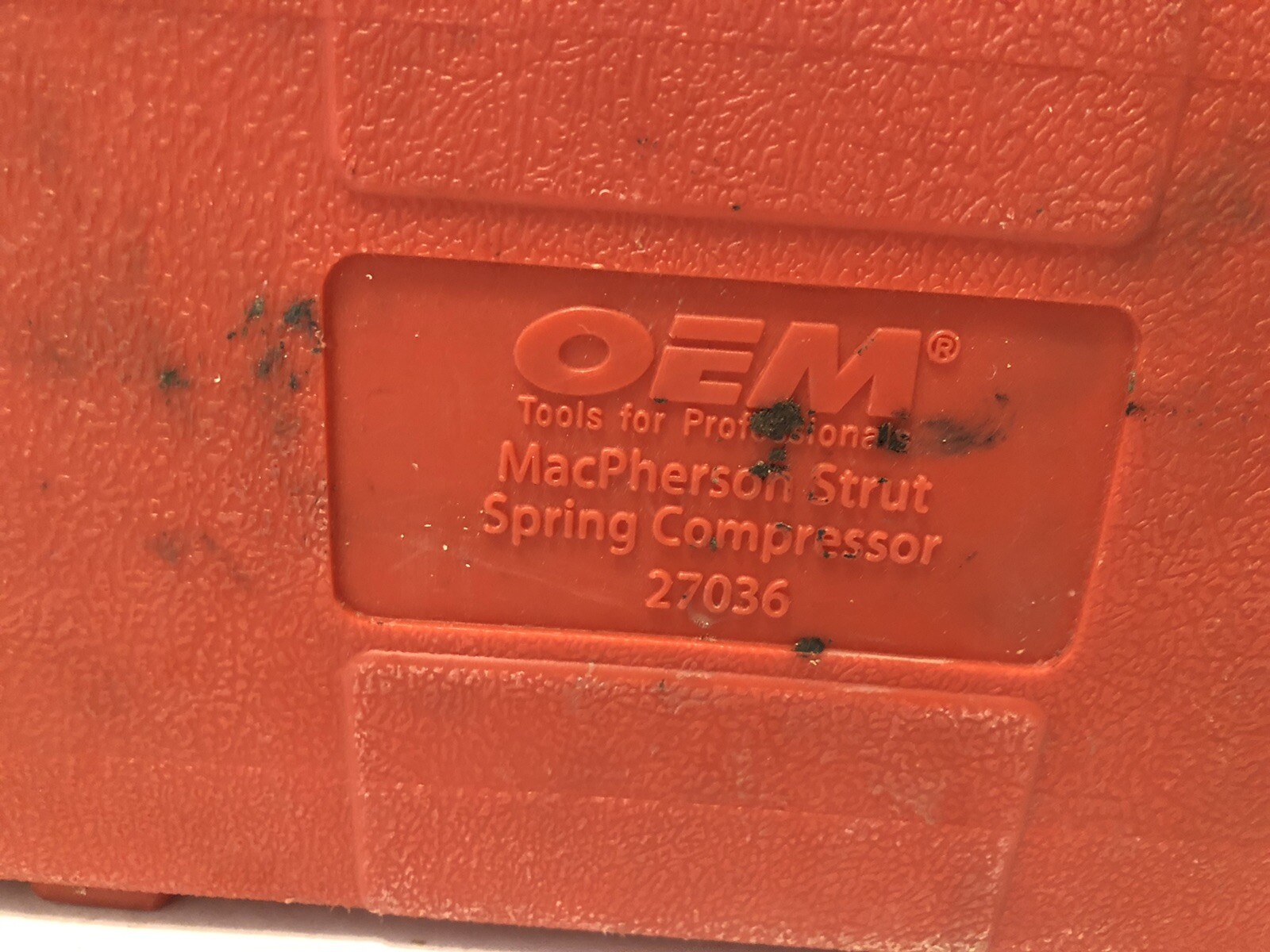 OEM Tools MacPherson Strut Spring Compressor 27036 In Hard Case Free