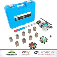 Brake Line Flaring Tool Kit For 316 To 38 Tubing With 37 45 Degree Flares