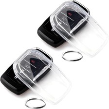 TPU Key Fob Cover, Fit Toyota Camry 25-26, Land Cruiser 19-26, Tundra 22-26, 2pc