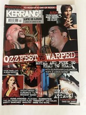 Kerrang Magazine Issue 1016 July 2004 Ozzfest V Warped. Guns N Roses, Van Halen