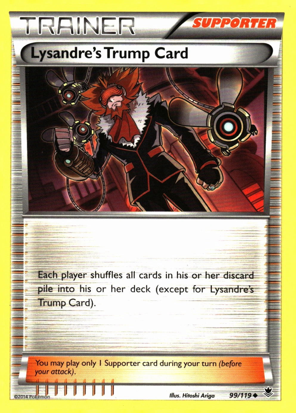 Lysandre's Trump Card 99/119 Phantom Forces Uncommon NM Pokemon TCG