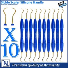 Sickle Scaler 204S Dental Hand Instruments Pro Periodontal Pick Hygiene Tool