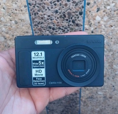 m*a様 PENTAX option H90 Compact digital c Pentax Optio H90 12.1MP 5x Zoom Digital Compact Camera - Black | eBay