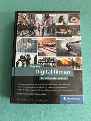 Jörg Jovy | Digital filmen | Buch | Deutsch (2025) | Rheinwerk Design | 704 S.