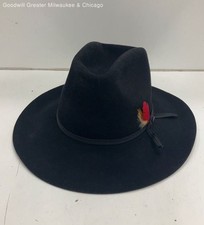 Trail Ridge Black Cowboy Hat Size 7 & 1/4