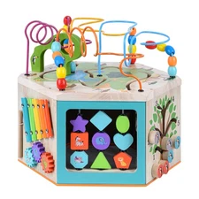 Preschool Play Lab 7-in-1 Activity Learning Octagon