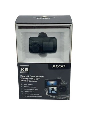 Kaiser Baas X650 4K Action Camera Black