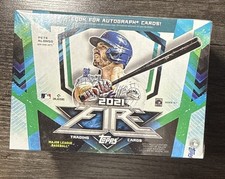 2021 Topps Fire Baseball Blaster Box Brand New Sealed MLB 7 Packs Skubal Rookie