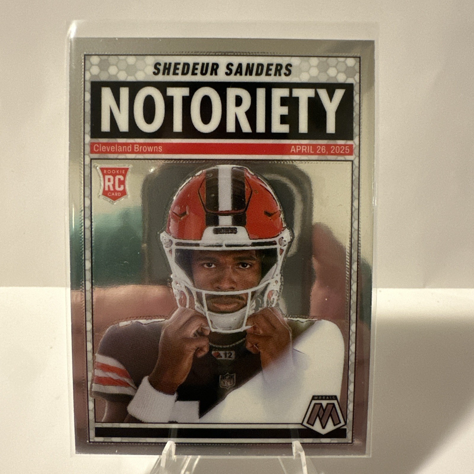 2025 Panini Mosaic - Notoriety Shedeur Sanders #13 (RC)