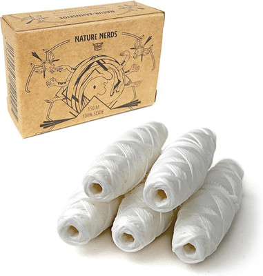 Nature Nerds   Nachfüllpack: Plastikfreie Natur Zahnseide Gewachst Mit Candelill