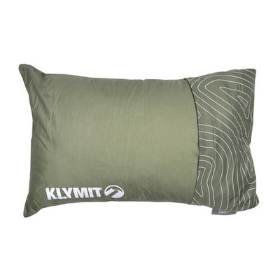 Klymit Drift Camping Pillow, Shredded Memory Foam Travel Pillow with Reversib...
