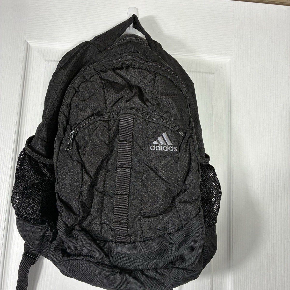 adidas backpack big logo Adidas Big Backpack Black Laptop School Sports Bag